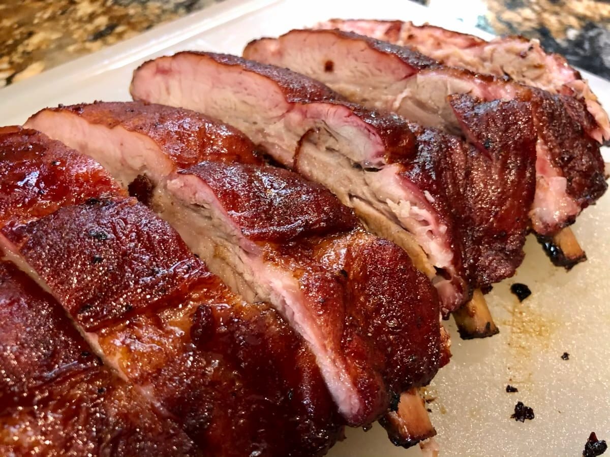 Texas Pecan Ribs on MAK 2 Star Pellet Grill